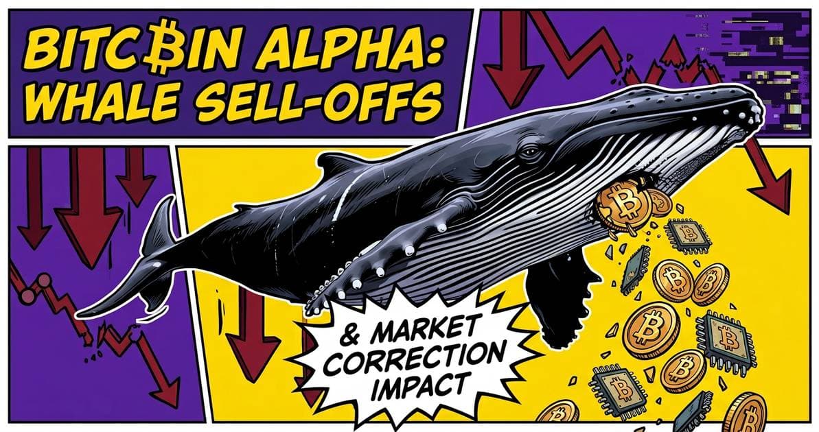 Bitcoin Alpha: Whale Sell-Offs & Market Correction Impact