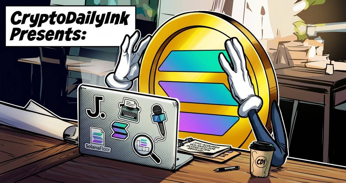 Illustration for article: Jito Foundation Acquires SolanaFloor to Revive Ecosystem Journalism: CryptoDailyInk