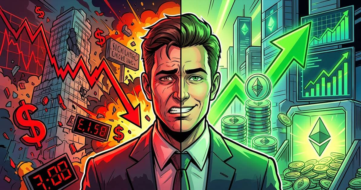 Illustration for article: Sharplink Posts $734M Loss as Ethereum Staking Revenue Hits New Highs: CryptoDailyInk