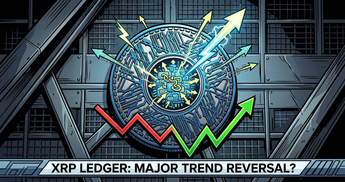 Illustration for article: XRP Ledger Transaction Surge Signals Potential Trend Reversal: CryptoDailyInk