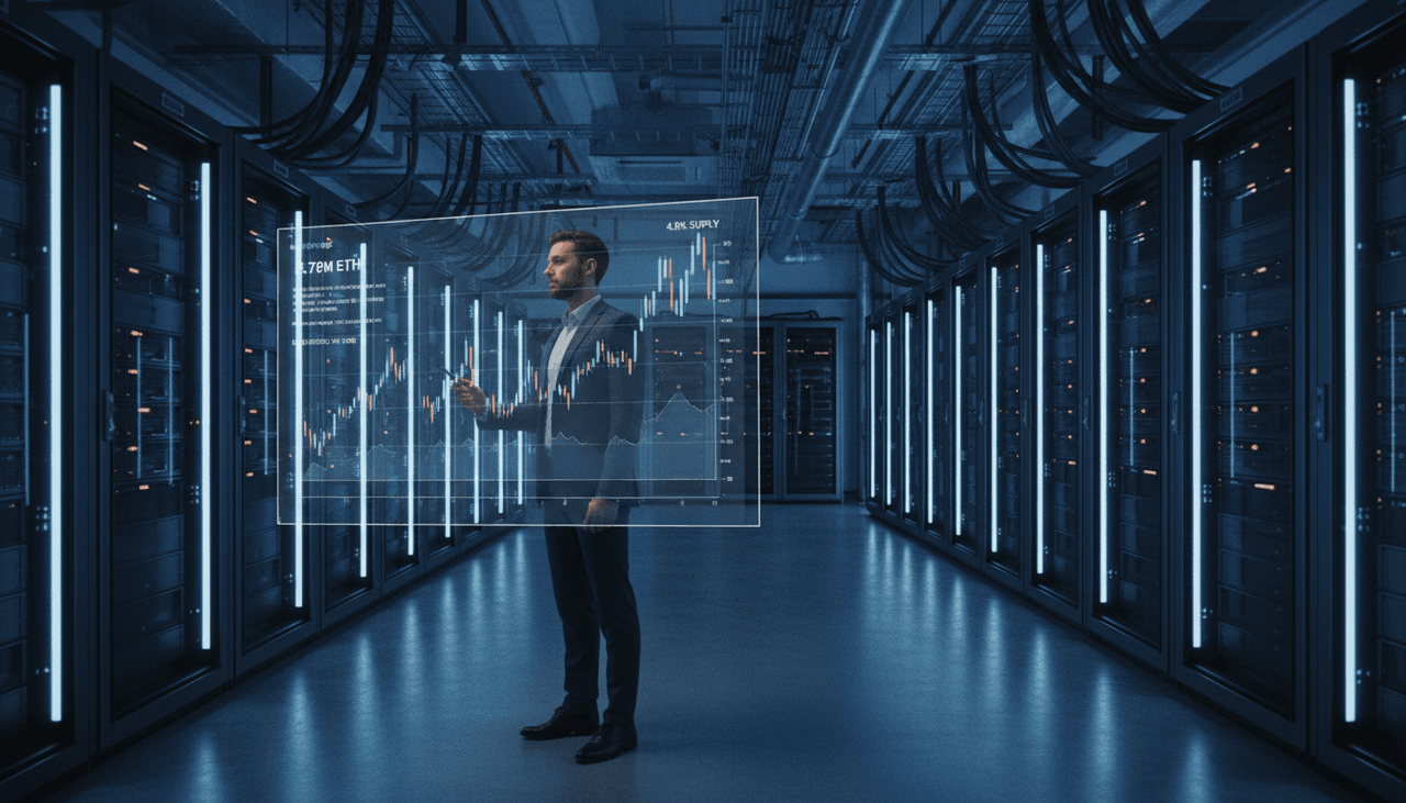 Bitmine Amasses Nearly 5% of Ethereum Supply, Signaling Major Market Influence