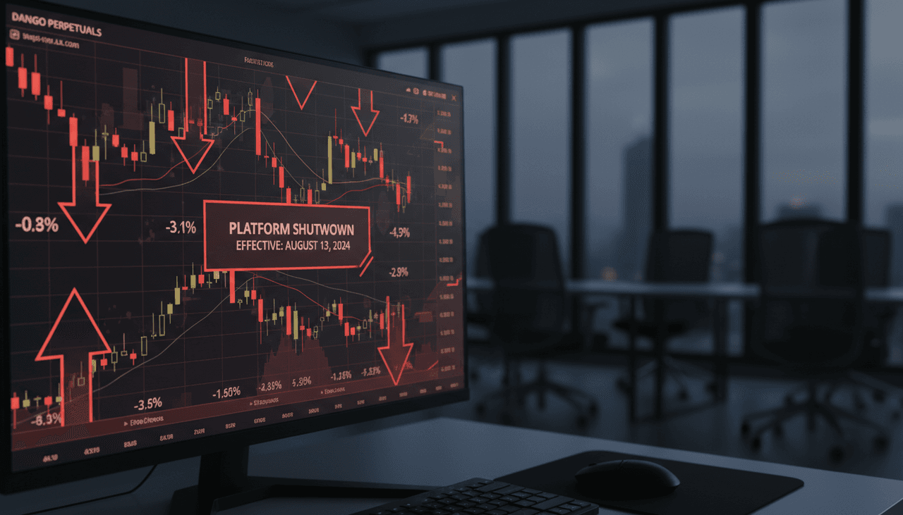 Dango Perp DEX Shuts Down After Four Months, Signaling DeFi Market Pressures