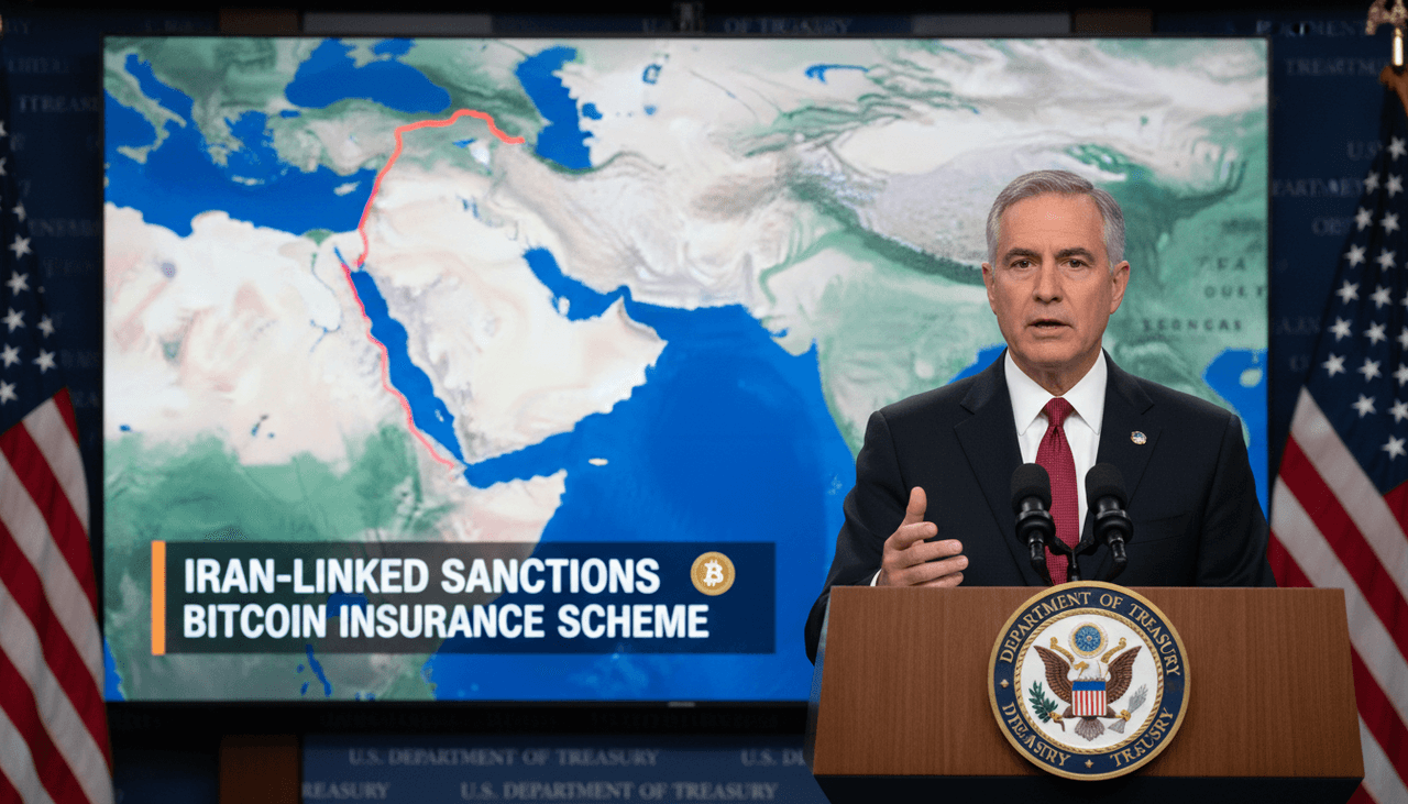 U.S. Sanctions Iran-Linked Bitcoin Insurance Scheme for Strait of Hormuz Shipping