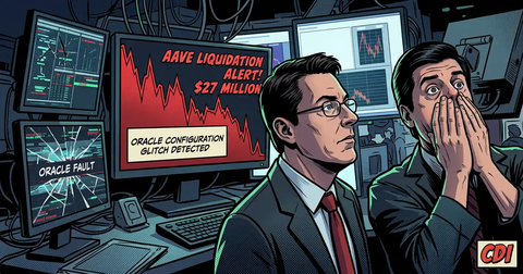 Aave Liquidates $27M in Positions Following Oracle Configuration Glitch: CryptoDailyInk