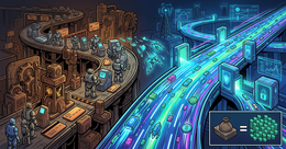 Illustration for article: Why AI Agents Are Abandoning Visa For Crypto Wallets and Stablecoins: CryptoDailyInk