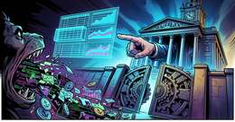 Illustration for article: Bank of England Signals Stablecoin Pivot but Demands Better Industry Data: CryptoDailyInk