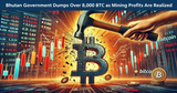 Illustration for article: Bhutan Government Dumps Over 8,000 BTC as Mining Profits Are Realized: CryptoDailyInk