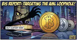 Illustration for article: BIS Targets Crypto Self-Custody as Potential AML Loophole in New Report: CryptoDailyInk