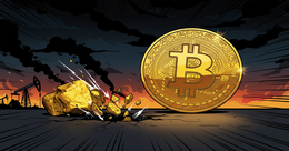 Illustration for article: Bitcoin Holds $68K Floor as Gold Crashes Nine Days Amid Global Oil Supply Shock: CryptoDailyInk