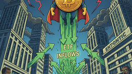 Illustration for article: Bitcoin Hits $70K as Institutional ETF Inflows Signal Strong Accumulation: CryptoDailyInk