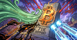 Illustration for article: Bitcoin Sustains $71K Support Despite Dollar Strength and Oil Price Spikes: CryptoDailyInk