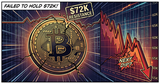 Illustration for article: Why Bitcoin Failed to Hold $72K and What the Charts Say About the Next Dip: CryptoDailyInk
