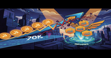 Illustration for article: Bitcoin ETF Holders Near Breakeven as BTC Reclaims $70K Support Level: CryptoDailyInk