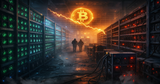 Illustration for article: Bitcoin Hashrate Dips 12% as Miner Capitulation Signals Profitability Squeeze: CryptoDailyInk