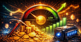 Illustration for article: Bitcoin Miner Selling Hits Historic Lows As MPI Signals Structural Shift: CryptoDailyInk