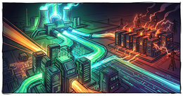 Illustration for article: Bitcoin Miners Lead Nuclear Power Pivot as AI Data Centers Face Energy Crunch: CryptoDailyInk