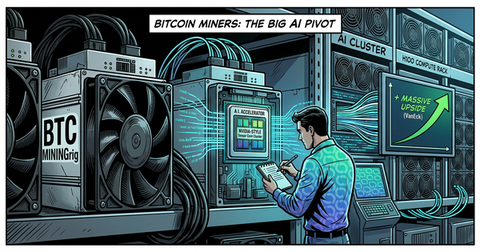 Bitcoin Miners Pivot to AI Infrastructure as VanEck Sees Massive Upside: CryptoDailyInk