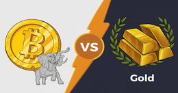 Illustration for article: Bitcoin Outperforms Gold as Geopolitical Tensions Reshape Safe Haven Flows: CryptoDailyInk