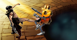 Illustration for article: Bitcoin Slides Toward Three-Week Lows as Geopolitical Oil Risks Mount: CryptoDailyInk