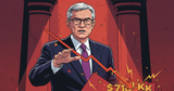 Illustration for article: Bitcoin Slips Below $71K as Fed Hawkishness Dents Rate Cut Hopes: CryptoDailyInk