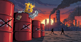 Illustration for article: Bitcoin Price Risks if Oil Hits 180 Dollars Amid Middle East Supply Shocks: CryptoDailyInk