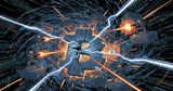 Illustration for article: Bitcoin's $1.3 Trillion Security Race: Quantum-Proofing the Blockchain: CryptoDailyInk