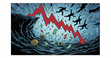 Illustration for article: Nearly Half of All Bitcoin Supply Turns Underwater as Long-Term Holders Exit: CryptoDailyInk