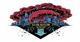 Illustration for article: Crypto Funds Suffer $414M Outflow as Macro Fears Trigger Risk-Off Pivot: CryptoDailyInk