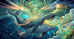 Illustration for article: Dormant Whale Nets 2.5 Million Profit After Trump Gala News Sparks Memecoin Rally: CryptoDailyInk