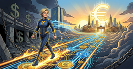 Illustration for article: ECB Unveils Appia Roadmap to Tokenize Euro Finance and Assert Digital Sovereignty: CryptoDailyInk