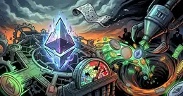 Illustration for article: Ether Funding Rates Turn Negative as Institutional Outflows Hit $225M: CryptoDailyInk