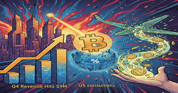 Illustration for article: Fold Q4 Revenue Hits $9M As CEO Targets Bitcoin Rewards Over Airline Miles: CryptoDailyInk