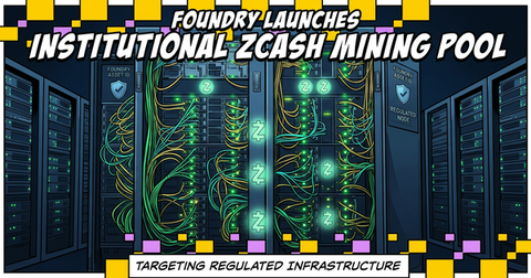 Foundry Launches Institutional Zcash Mining Pool to Target Regulated Infrastructure: CryptoDailyInk