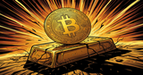 Illustration for article: Gold Price Collapse Triggers Bitcoin Liquidity Warning as Markets Realign: CryptoDailyInk
