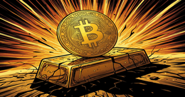 Illustration for article: Gold Price Collapse Triggers Bitcoin Liquidity Warning as Markets Realign: CryptoDailyInk