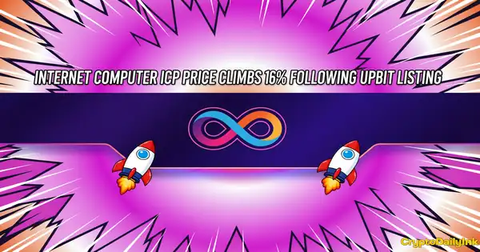 Internet Computer ICP Price Climbs 16 Percent Following Upbit Listing: CryptoDailyInk
