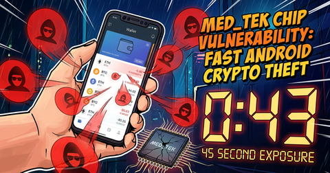 MediaTek Chip Vulnerability Exposes Android Crypto Wallets to 45 Second Theft: CryptoDailyInk