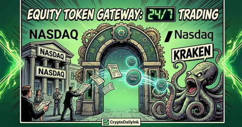 Nasdaq and Kraken Partner to Launch Equity Token Gateway for 24/7 Trading: CryptoDailyInk