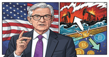 Illustration for article: Oil Surge Stalls Crypto Gains Despite Powell Dovish Outlook on Interest Rates: CryptoDailyInk
