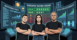 Illustration for article: Former OKX Execs Launch Shredpay to Bring Institutional DeFi Ratings to Retail: CryptoDailyInk