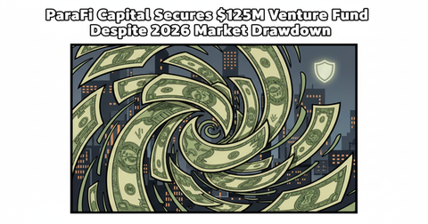 ParaFi Capital Secures $125M Venture Fund Despite 2026 Market Drawdown: CryptoDailyInk