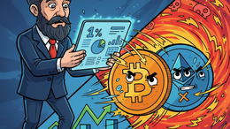 Illustration for article: Schwab Data Shows 1% Crypto Allocation Significantly Shifts Portfolio Risk: CryptoDailyInk