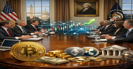 Illustration for article: Senate Banking Committee Nears Deal on Crypto Market Structure Bill: CryptoDailyInk