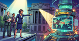 Illustration for article: Democratic Senators Vow Oversight of New DOJ Probe into Binance Sanctions: CryptoDailyInk