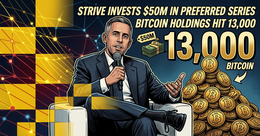 Illustration for article: Strive Invests 50M in Strategy Preferred Series as Bitcoin Holdings Hit 13K: CryptoDailyInk