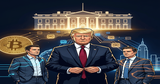 Illustration for article: Trump Adds Coinbase and a16z Founders to Science Council: CryptoDailyInk
