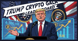 Illustration for article: Trump Crypto Gala Entry Costs Reach 6 Million Dollars as Leaderboard Heats Up: CryptoDailyInk