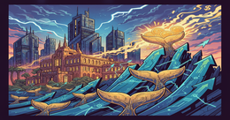 Illustration for article: TRUMP Memecoin Whale Wallets Hit Five-Month High Ahead of Mar-a-Lago Gala: CryptoDailyInk