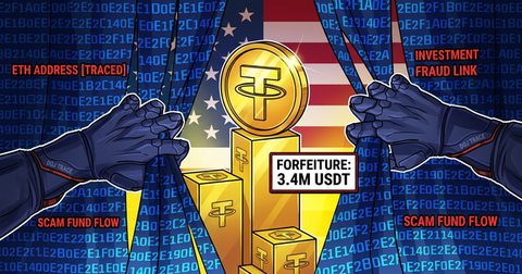 US Prosecutors Move to Forfeit 3.4M USDT Linked to Ethereum Investment Scam: CryptoDailyInk
