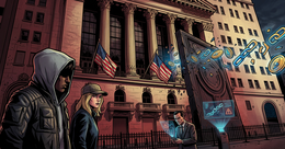 Illustration for article: Wall Street Tokenized Stocks Face Institutional Pushback Over Settlement Risks: CryptoDailyInk